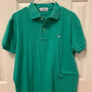 Green Southern Tide Men’s Polo, Size Medium